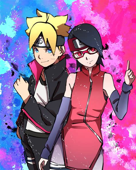 boruto and sarada|BORUTO: NARUTO NEXT GENERATIONS Boruto and Sarada.